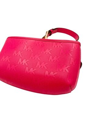 Michael Kors Pink MK Embossed Dome Fanny pack